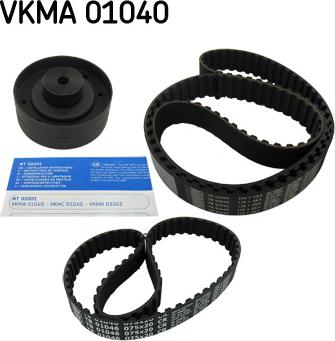 SKF VKMA 01040 - Kit cinghie dentate www.autoricambit.com