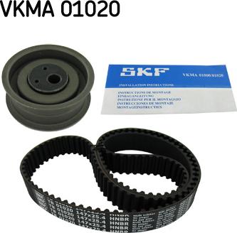 SKF VKMA 01020 - Kit cinghie dentate www.autoricambit.com