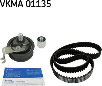 SKF VKMA 01135 - Kit cinghie dentate www.autoricambit.com