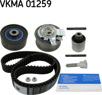 SKF VKMA 01259 - Kit cinghie dentate www.autoricambit.com