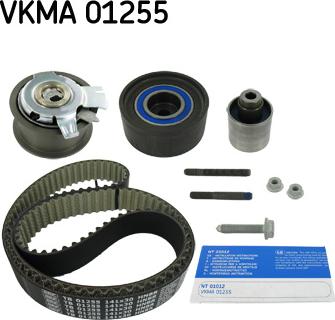SKF VKMA 01255 - Kit cinghie dentate www.autoricambit.com