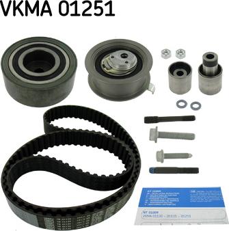 SKF VKMA 01251 - Kit cinghie dentate www.autoricambit.com
