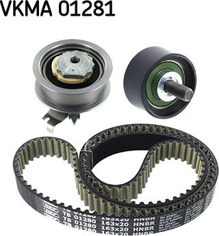 SKF VKMA 01281 - Kit cinghie dentate www.autoricambit.com
