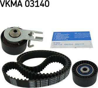 SKF VKMA 03140 - Kit cinghie dentate www.autoricambit.com