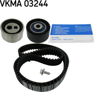 SKF VKMA 03244 - Kit cinghie dentate www.autoricambit.com