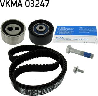 SKF VKMA 03247 - Kit cinghie dentate www.autoricambit.com