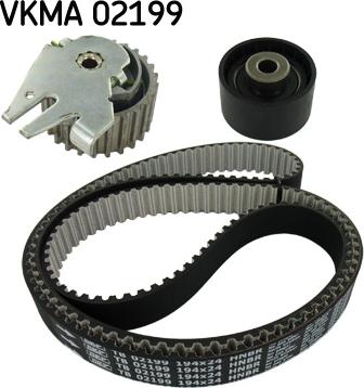SKF VKMA 02199 - Kit cinghie dentate www.autoricambit.com