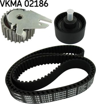 SKF VKMA 02186 - Kit cinghie dentate www.autoricambit.com