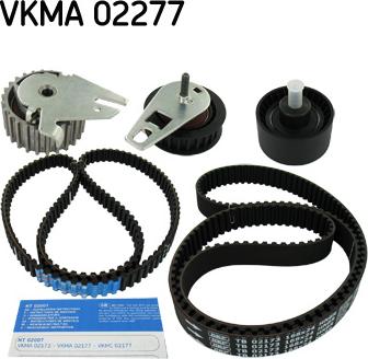 SKF VKMA 02277 - Kit cinghie dentate www.autoricambit.com