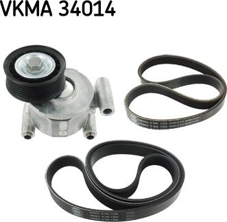 SKF VKMA 34014 - Kit Cinghie Poly-V www.autoricambit.com