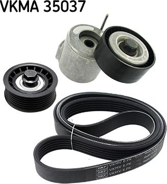 SKF VKMA 35037 - Kit Cinghie Poly-V www.autoricambit.com