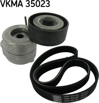 SKF VKMA 35023 - Kit Cinghie Poly-V www.autoricambit.com