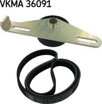 SKF VKMA 36091 - Kit Cinghie Poly-V www.autoricambit.com