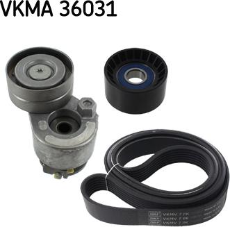 SKF VKMA 38209 - Kit Cinghie Poly-V www.autoricambit.com