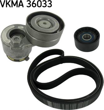 SKF VKMA 36033 - Kit Cinghie Poly-V www.autoricambit.com