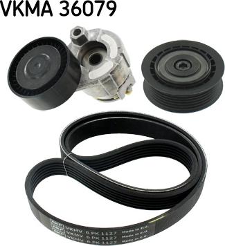 SKF VKMA 36079 - Kit Cinghie Poly-V www.autoricambit.com