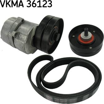 SKF VKMA 36123 - Kit Cinghie Poly-V www.autoricambit.com