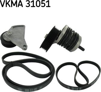 SKF VKMA 31051 - Kit Cinghie Poly-V www.autoricambit.com