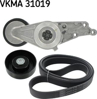 SKF VKMA 31019 - Kit Cinghie Poly-V www.autoricambit.com