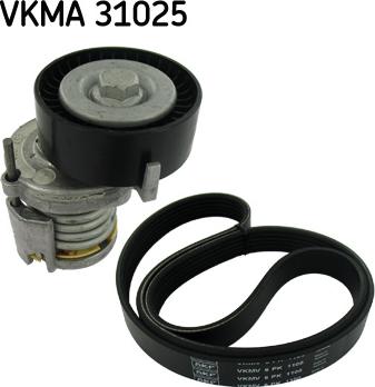 SKF VKMA 31025 - Kit Cinghie Poly-V www.autoricambit.com