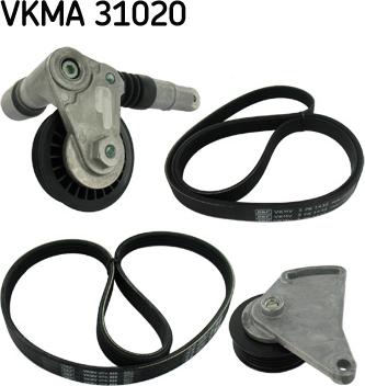 SKF VKMA 31020 - Kit Cinghie Poly-V www.autoricambit.com