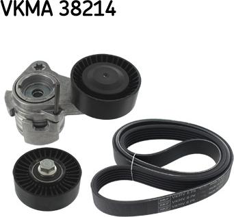SKF VKMA 38214 - Kit Cinghie Poly-V www.autoricambit.com
