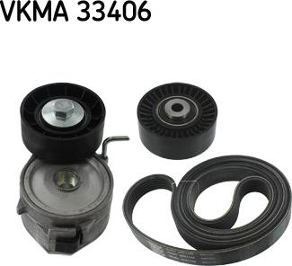 SKF VKMA 33406 - Kit Cinghie Poly-V www.autoricambit.com