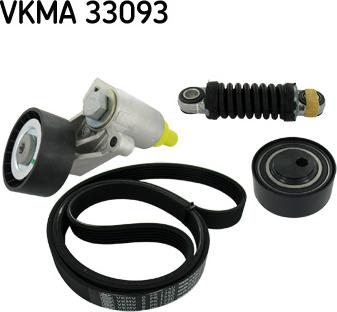 SKF VKMA 33093 - Kit Cinghie Poly-V www.autoricambit.com