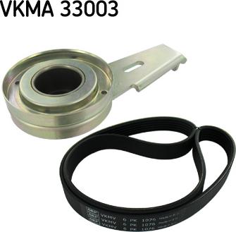 SKF VKMA 33003 - Kit Cinghie Poly-V www.autoricambit.com