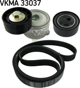 SKF VKMA 33037 - Kit Cinghie Poly-V www.autoricambit.com