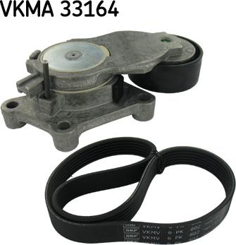 SKF VKMA 33164 - Kit Cinghie Poly-V www.autoricambit.com