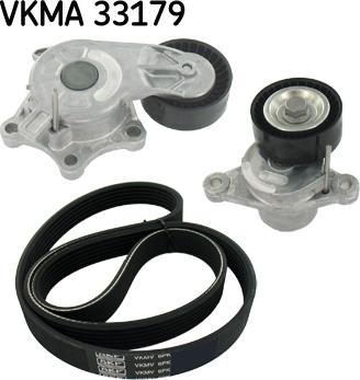 SKF VKMA 33179 - Kit Cinghie Poly-V www.autoricambit.com