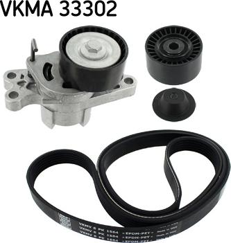 SKF VKMA 33302 - Kit Cinghie Poly-V www.autoricambit.com