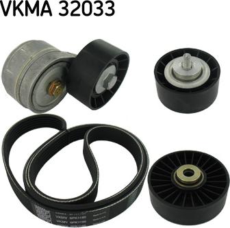 SKF VKMA 32033 - Kit Cinghie Poly-V www.autoricambit.com