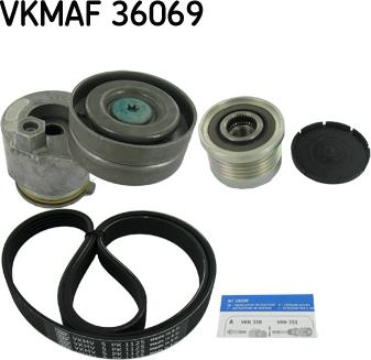 SKF VKMAF 36069 - Kit Cinghie Poly-V www.autoricambit.com