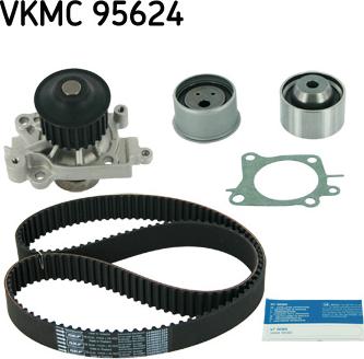 SKF VKMC 95624 - Pompa acqua + Kit cinghie dentate www.autoricambit.com