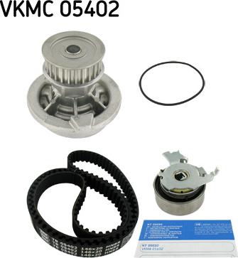 SKF VKMC 05402 - Pompa acqua + Kit cinghie dentate www.autoricambit.com