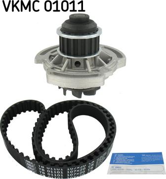 SKF VKMC 01101 - Pompa acqua + Kit cinghie dentate www.autoricambit.com