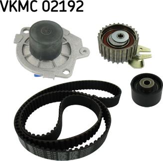 SKF VKMC 02192 - Pompa acqua + Kit cinghie dentate www.autoricambit.com