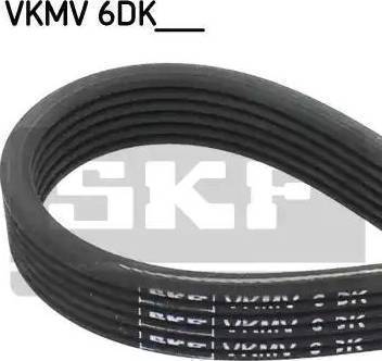 SKF VKMV 6DK1225 - Cinghia Poly-V www.autoricambit.com