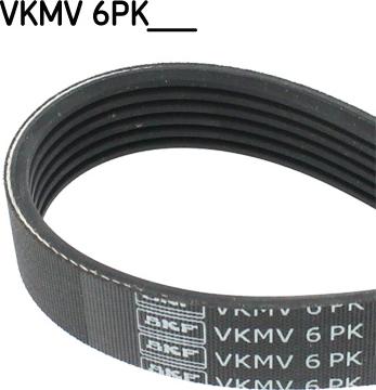 SKF VKMV 6PK1127 - Cinghia Poly-V www.autoricambit.com