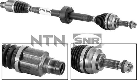 SNR DK55.004 - Albero motore/Semiasse www.autoricambit.com