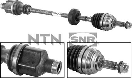 SNR DK55.008 - Albero motore/Semiasse www.autoricambit.com
