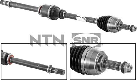 SNR DK55.138 - Albero motore/Semiasse www.autoricambit.com