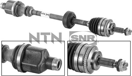 SNR DK55.122 - Albero motore/Semiasse www.autoricambit.com