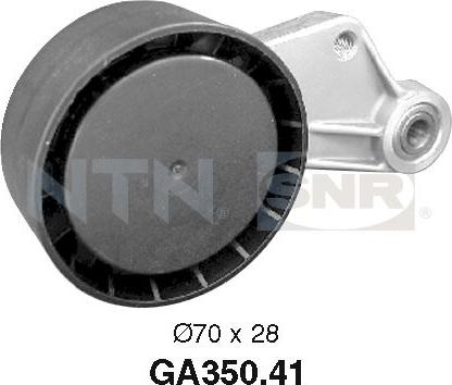 SNR GA350.41 - Galoppino/Guidacinghia, Cinghia Poly-V www.autoricambit.com