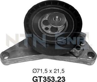 SNR GT353.23 - Rullo tenditore, Cinghia dentata www.autoricambit.com