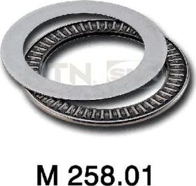 SNR M258.01 - Supporto ammortizzatore a molla www.autoricambit.com