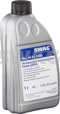 Swag 20 93 2600 - Olio cambio automatico www.autoricambit.com