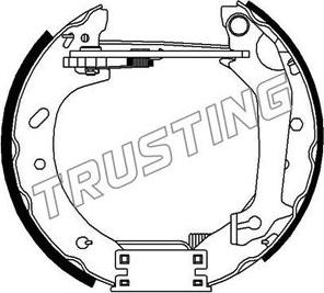 Trusting 631.0 - Kit freno, freni a tamburo www.autoricambit.com